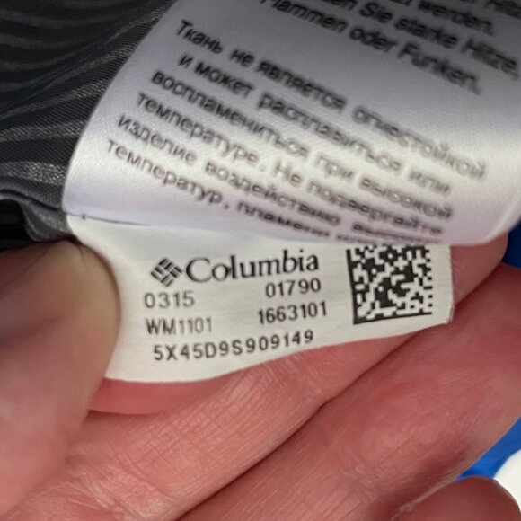 Columbia Men's XL Rapid Excursion Thermal Coil Puffer Jacket Blue - Picture 13 of 14